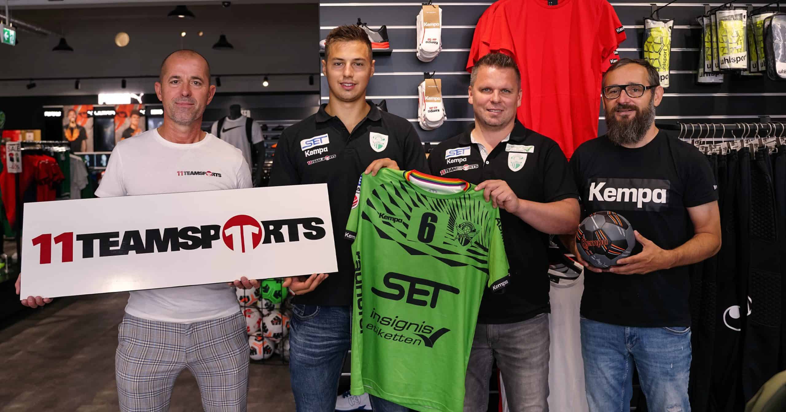 NEUER PARTNER: 11TEAMSPORTS BILDET MIT KEMPA AUSRÜSTER-DUO