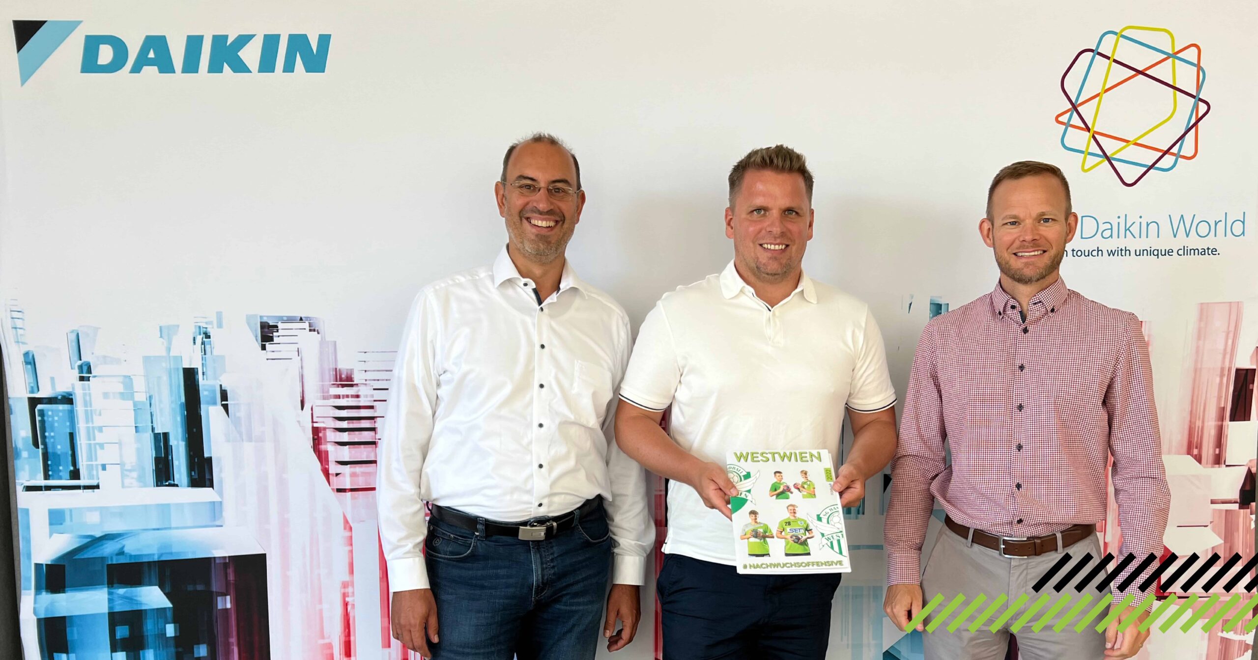 DAIKIN NEUER PARTNER VON WESTWIEN & HANDBALL MÖDLING
