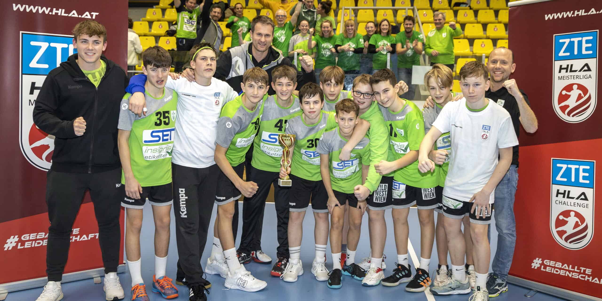 U13 gewinnt den ZTE HLA FUTURE CUP